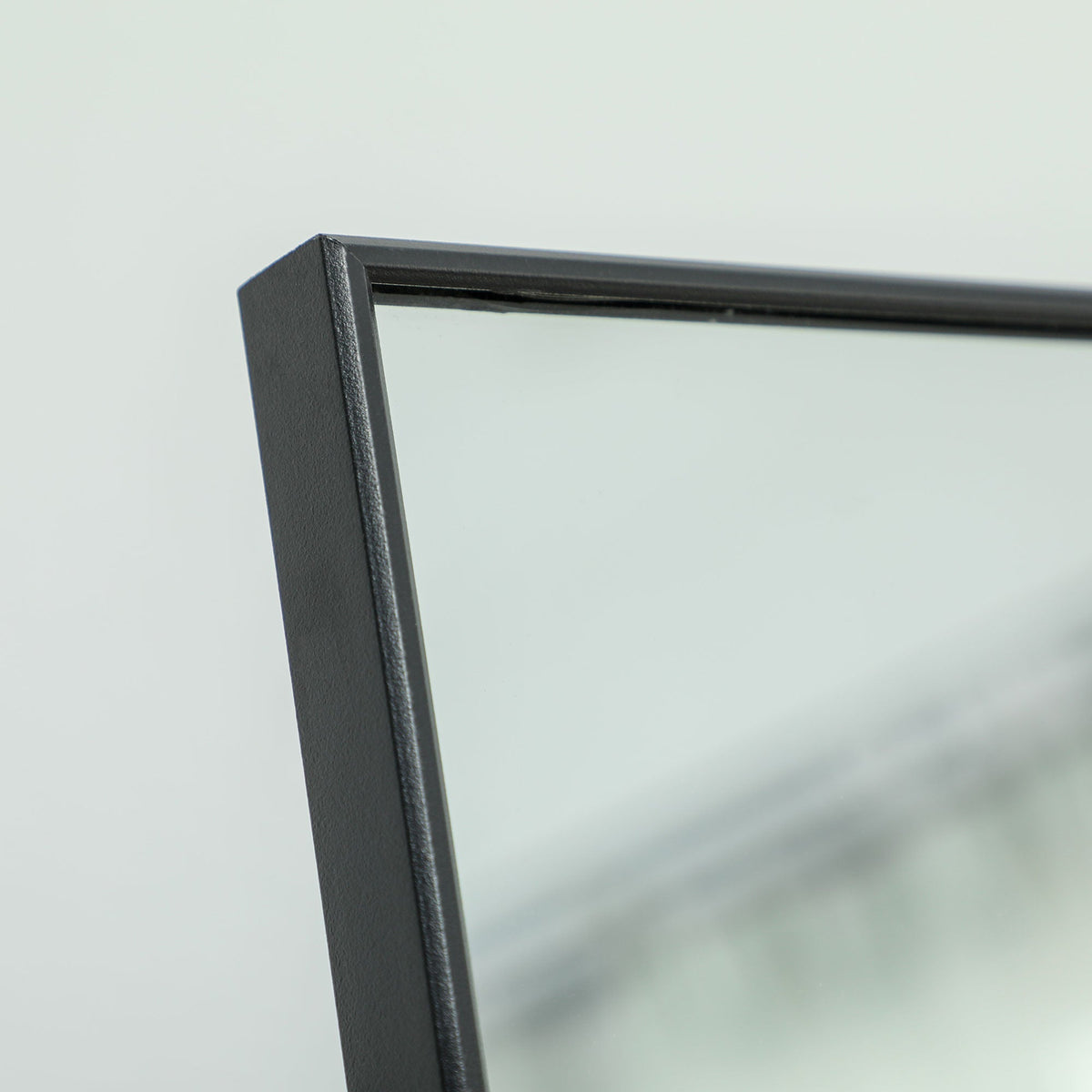 Standing Mirror, Freestanding Full Length Dressing Mirror with Stand, Aluminum