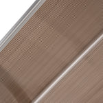 Front Door Canopy, Polycarbonate, Brown
