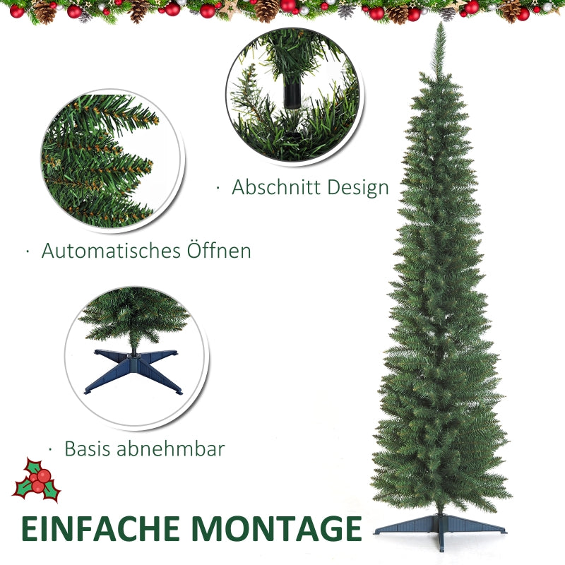 Christmas Tree, Artificial Fir, 2.1m, Green