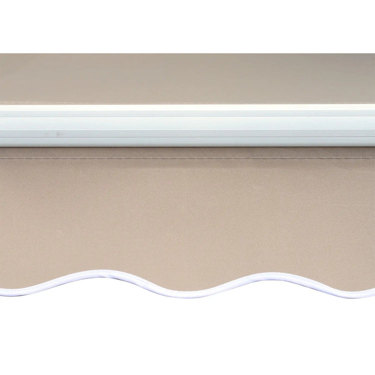 Awning Folding Arm 3m Balcony Sunshade - Beige