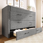 Mobile Murphy Bed with Storage and USB Ports, 140 x 200 cm, Grey Linen