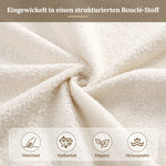 Upholstered Bed, 90x200cm Single Children's Bed with Hydraulic Storage and Slatted Base, Beige Bouclé