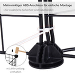 Small Animal Outdoor Enclosure, Flexible Metal Mesh, Black
