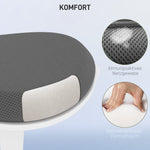 Pendulum Stool, Ergonomic Office Swivel Chair, Mesh Gray