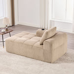 Recliner Sofa Cozy with Side Pocket Drink Holder - Corduroy