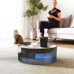 Cat Fountain 7L Quiet Pump LED Filter Stainless Steel