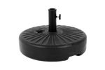 Umbrella Base, Water/Sand Filled Round, Black