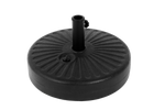 Umbrella Base, Water/Sand Filled Round, Black