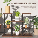 Plant Stand 4-Tier 61.5cm Indoor Outdoor Wooden