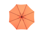 14.8 Ft Double Sided Outdoor Umbrella, Rectangular Large with Crank, Orange