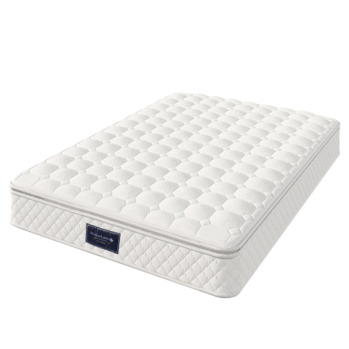 Spring King Mattress, 7-Zone Cold Foam Pocket Springs, 140x200cm Microfiber
