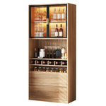Display Cabinet with Glass Doors, Lighting - 180cm