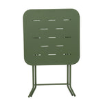 Outdoor 3-Piece Foldable Bistro Set, 2 Chairs & 1 Table, Green