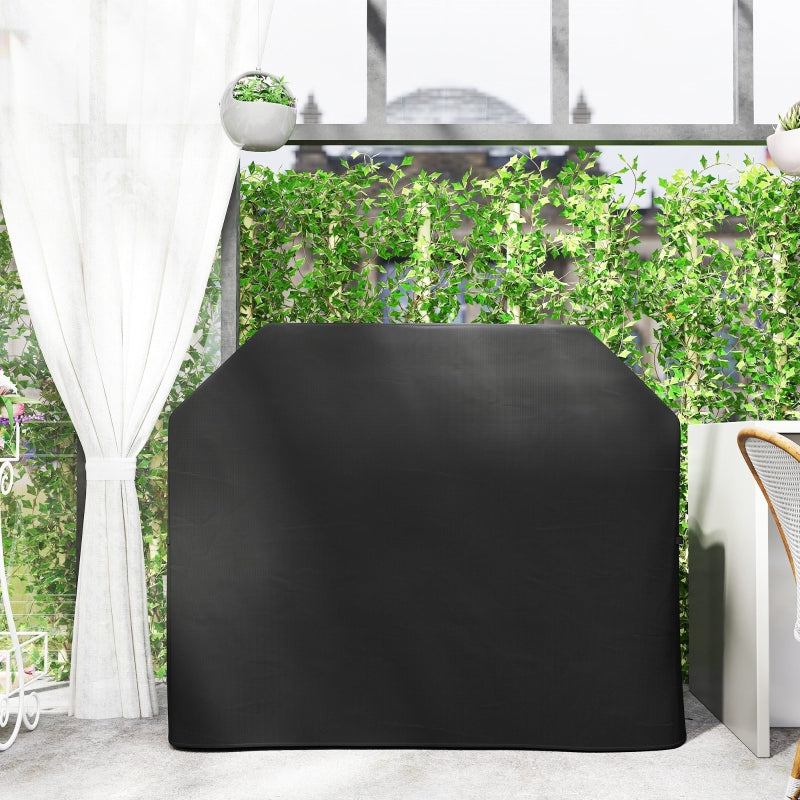 Grill Cover Protective Weatherproof 147x61x120cm - Black