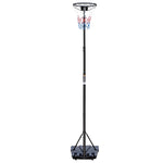 Basketball Hoop, Adjustable Height, Portable & Mobile, 8.5-10FT Range, Indoor/Outdoor Use