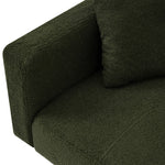 Sofa Bed Adjustable Angle, Gold Legs, Storage Pockets and Cushions