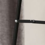 Full Length Mirror, 50 x 160 cm, Irregular Wavy, White Velvet