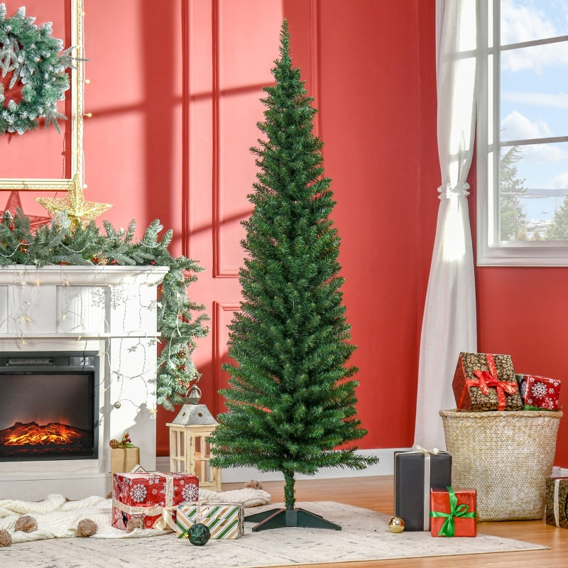 Artificial Christmas Tree with Stand, 1.8m - Green
