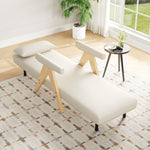 3-in-1 Convertible Armchair Sofa Bed, Upholstered Folding Seat, Modern Design