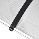 Canopy for Front Door, Pent Arch with UV Protection and Rain Protection, Polycarbonate