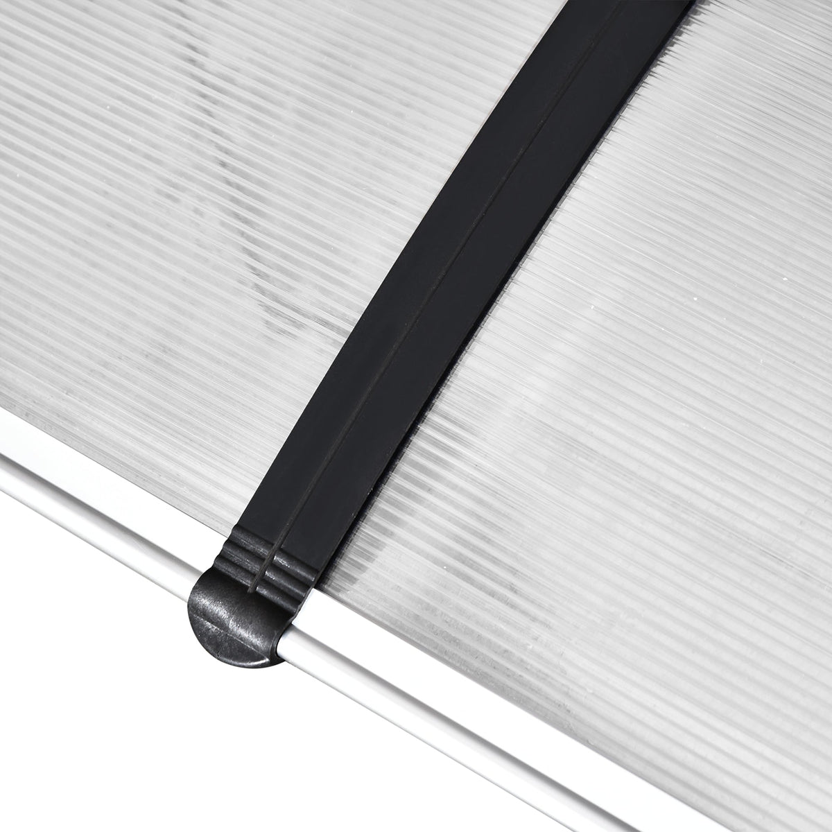 Canopy for Front Door, Pent Arch with UV Protection and Rain Protection, Polycarbonate