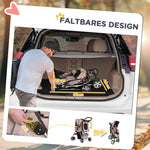Dog Stroller, Lightweight Foldable Jogger, Coffee Brown