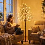 LED Cherry Blossom Tree 150cm 160 LEDs 20 Flexible Branches