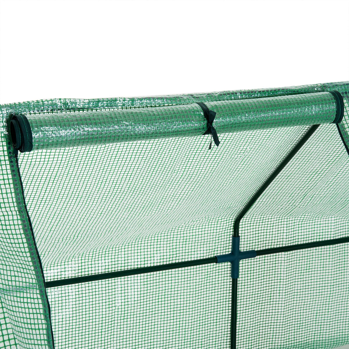 Greenhouse Cold Frame, 270x90x90cm Tomato House for Garden/Balcony, Green