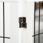 Dog Gate, Safety Stair Gate, Pinewood White
