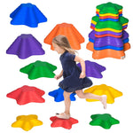 Stacking Toy, River Stones, Balance Stepping Stones, up to 80 kg, Non-Slip