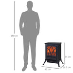 Electric Fireplace, Wall & Stove Style