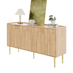 Sideboard Buffet Cabinet Storage 140x38x75cm - Modern Simple