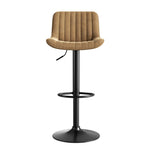 Dining Room Bar Stool Swivel Chairs, Set of 2, Height Adjustable, 360° Swivel, Velvet