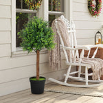 Artificial Boxwood 90cm Plant, Plastic