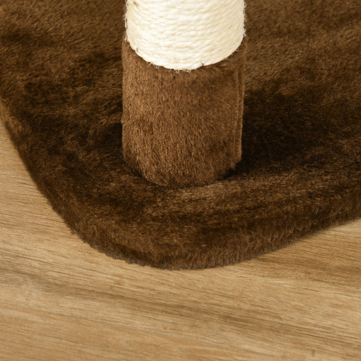 Scratching Post XXL Cat Tree 153cm Hammock Plush Brown