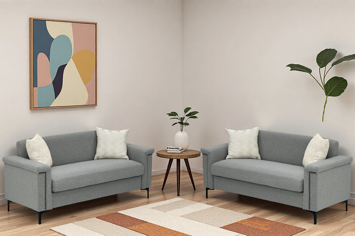 Modern Sofa Set 2-Seater 172cm 2-Piece