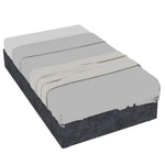 Bed Frame Platform Slatted Base Dutch Fleece