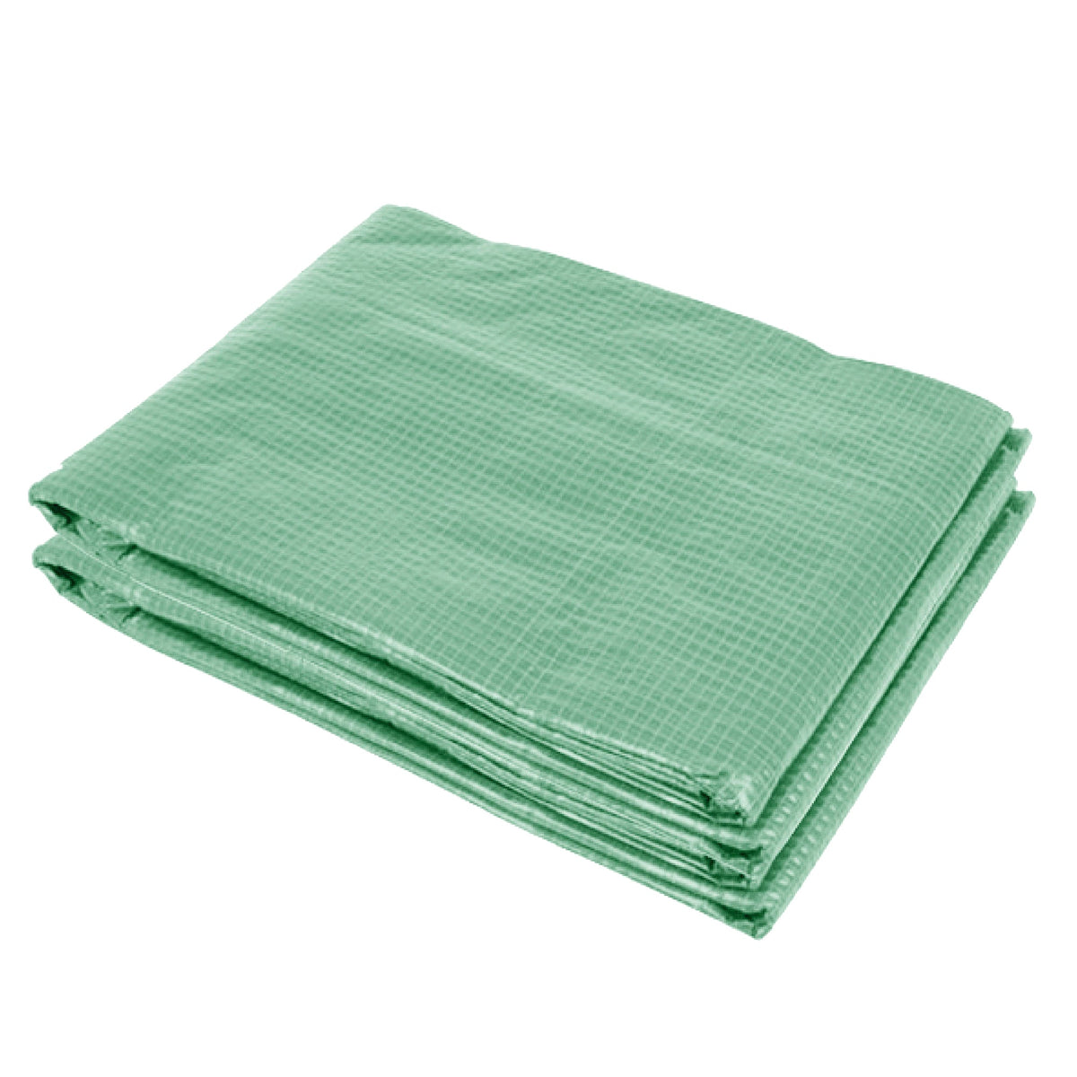 Replacement Cover for Garden Greenhouse Tunnel 9 m², 3x3x2m, PE Anti-UV Waterproof, Green