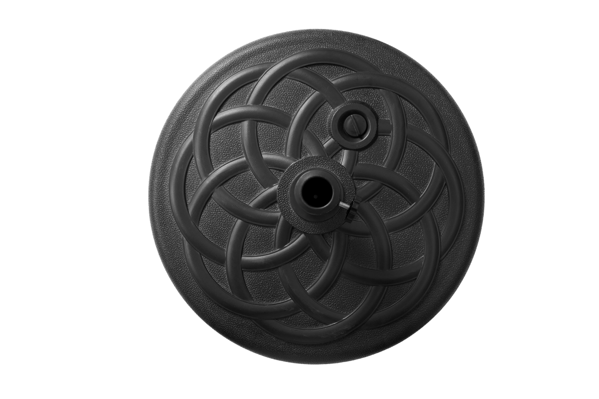 Umbrella Base, Water/Sand Filled, Black