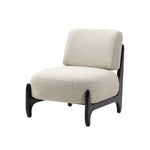 Wooden Chair Naomi, Leisure Sofa Disassembled, Black