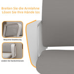 Minimalist Modern Office Chair, Soft & Comfortable, Metal Frame