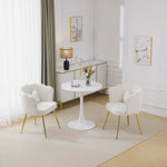 Chairs, Modern Upholstered with Petal Back & Butterfly Cushions, Velvet
