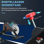 Indoor Bicycle Trainer, Cycling Home Gym Fitness Bike, Steel