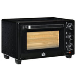 Mini Oven 21L, 3 Cooking Modes, 1400W, Black+Silver