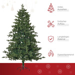Artificial Christmas Tree 1.8m Fir Tree - Green PVC PE