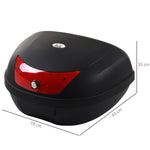 Motorcycle Case 48L Topcase Black
