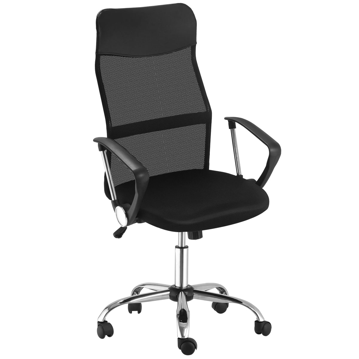 Office Chair with Mesh, Ergonomic Gaming Swivel, Black