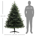 Artificial Christmas Tree, 180cm 1696 Spruce Tips, Green