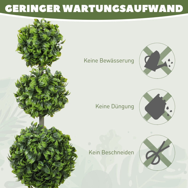 Artificial Plants, Plastic Leaves Flocked Soil, Green