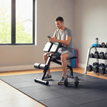 Training Bench Steel Frame - Black